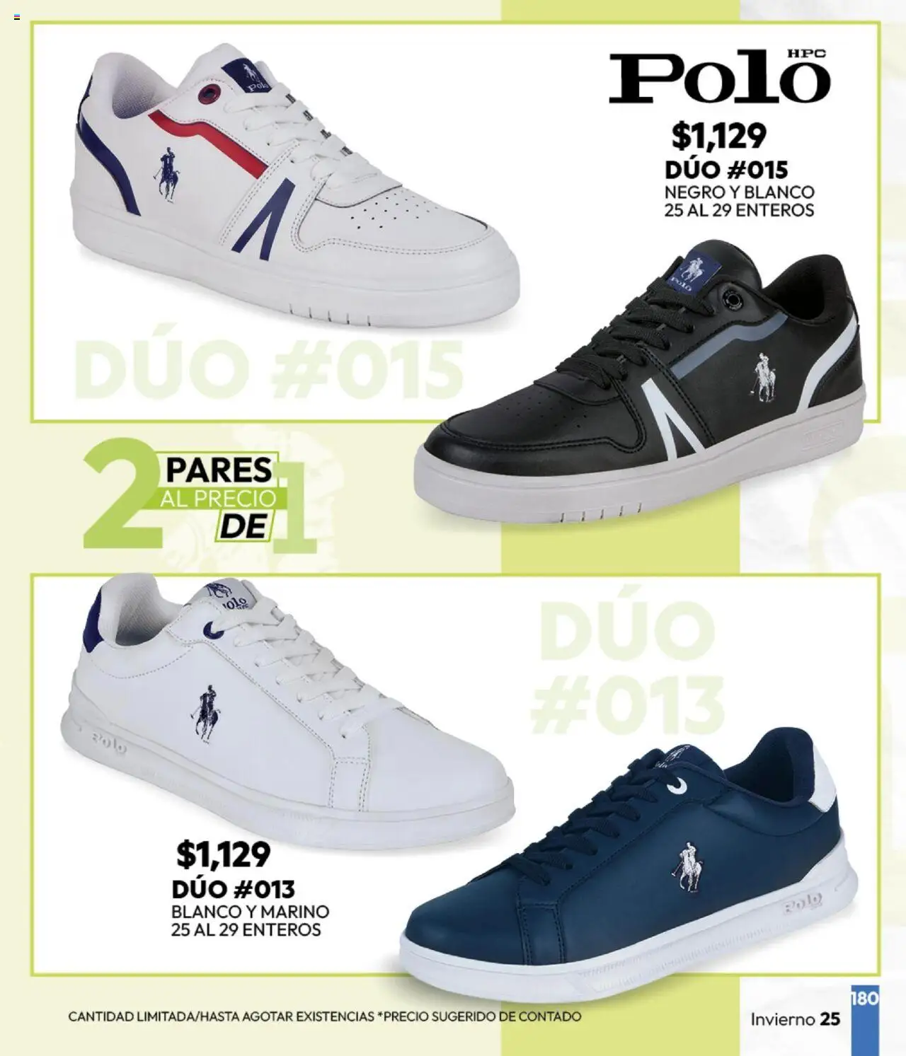 Nuevas ofertas de Cklass válidas en toda la República Mexicana desde el 16.09.2025. ¡Encuentra las mejores ofertas en Cklass - Catálogo Invierno Sportbrands! | Página: 181