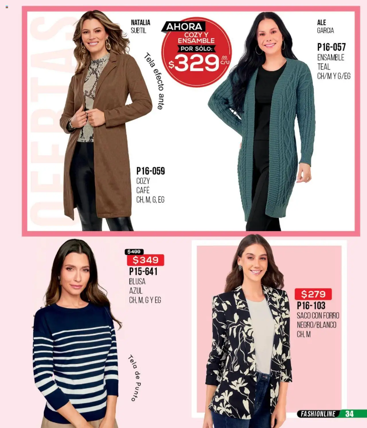 Nuevas ofertas de Cklass válidas en toda la República Mexicana desde el 13.08.2025. ¡Encuentra las mejores ofertas en Cklass - Catálogo Remate Total Ropa! | Página: 35 | Productos: Blusa, Café
