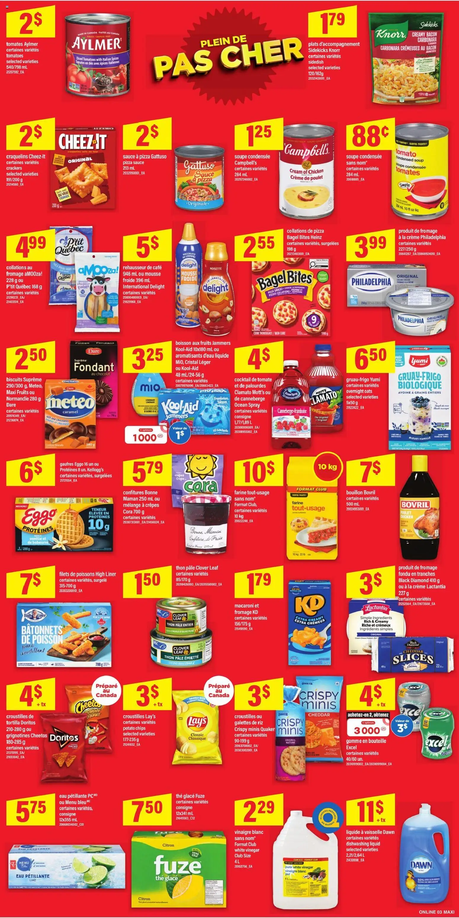 Maxi flyer valid from 29.01.2026 | Page: 8 | Products: Chips, Cheese, Chocolate, Chicken