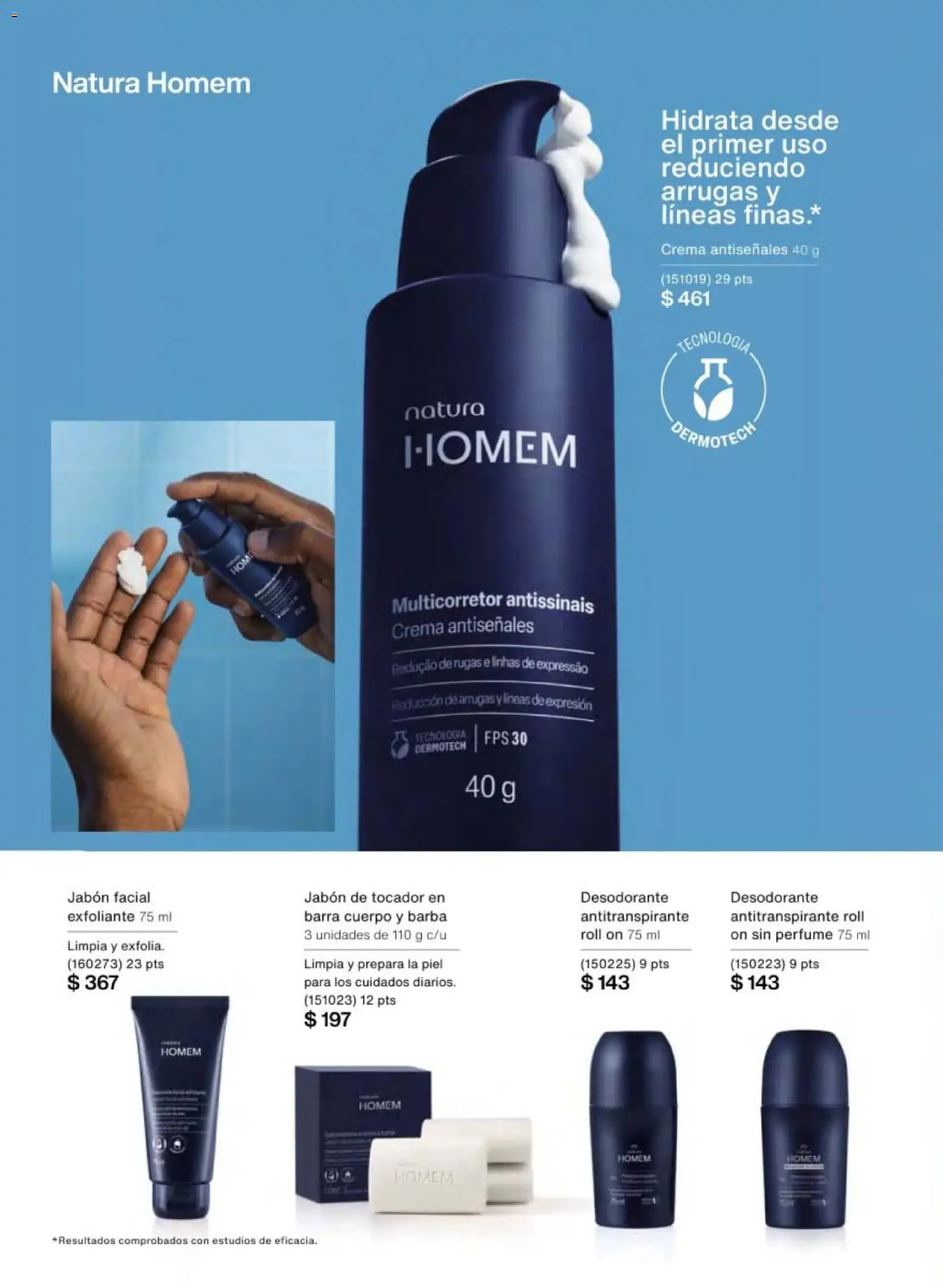 Nuevas ofertas de Natura válidas en toda la República Mexicana desde el 30.01.2026. ¡Encuentra las mejores ofertas en Natura campaña 3 2026! | Página: 50 | Productos: Antitranspirante, Barra, Perfume, Jabón