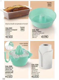 Vista previa modil - Campaña 7 válido desde el 20.03.2026 | Página: 124 | Productos: Horno, Exprimidor, Budín, Microondas