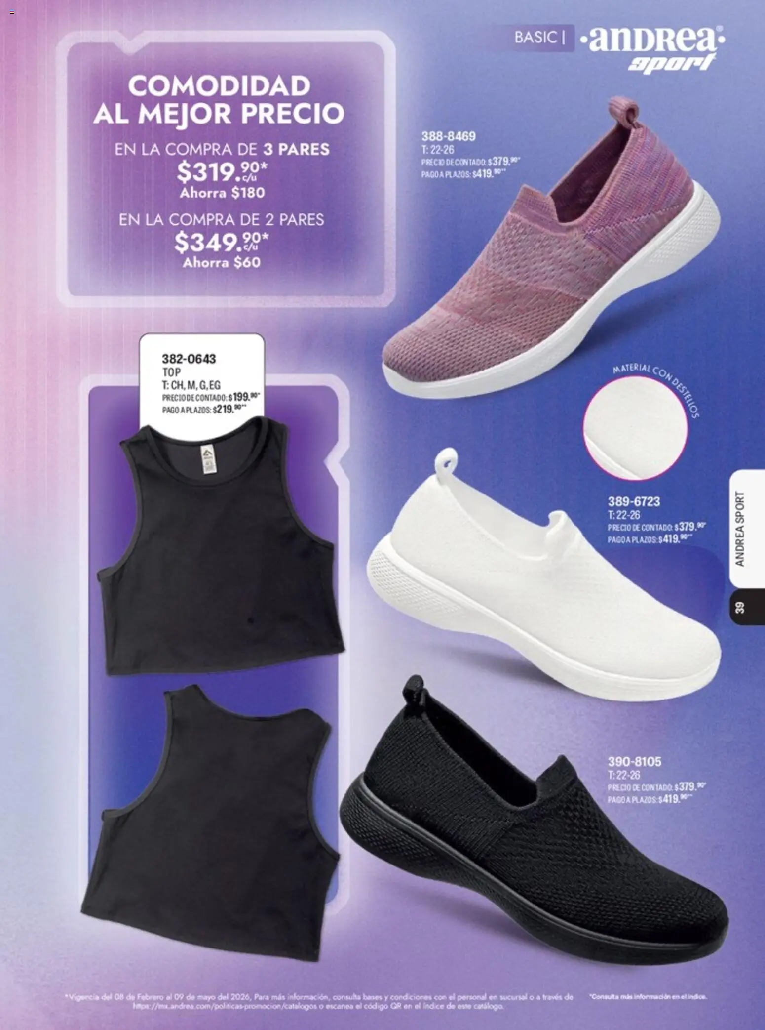 Nuevas ofertas de Andrea válidas en toda la República Mexicana desde el 15.04.2026. ¡Encuentra las mejores ofertas en Andrea catálogo Lo mejor en marcas! | Página: 33