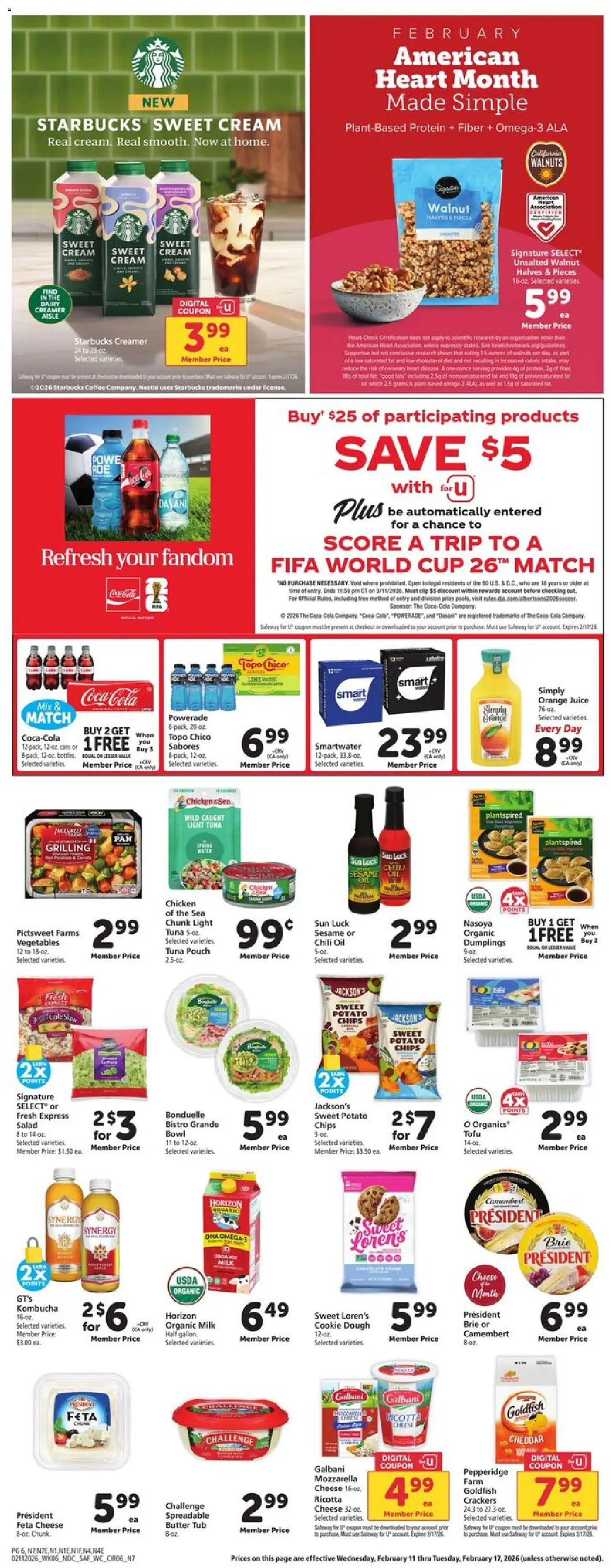 Safeway Weekly Ad - valid from 11.02.2026 | Page: 6