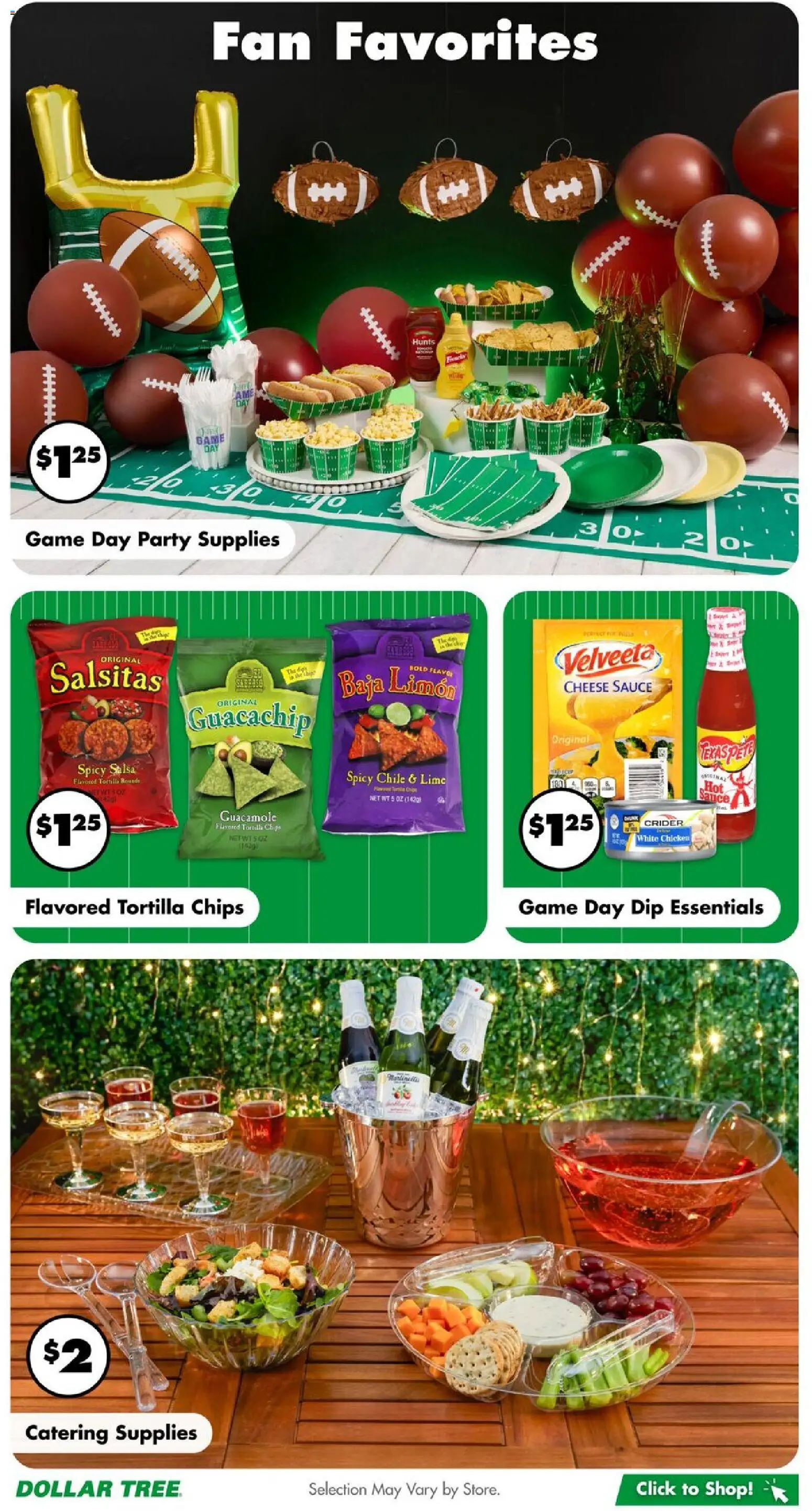Dollar Tree Weekly Ad - valid from 01.02.2026 | Page: 2 | Products: Cheese, Chips, Sauce, Lime