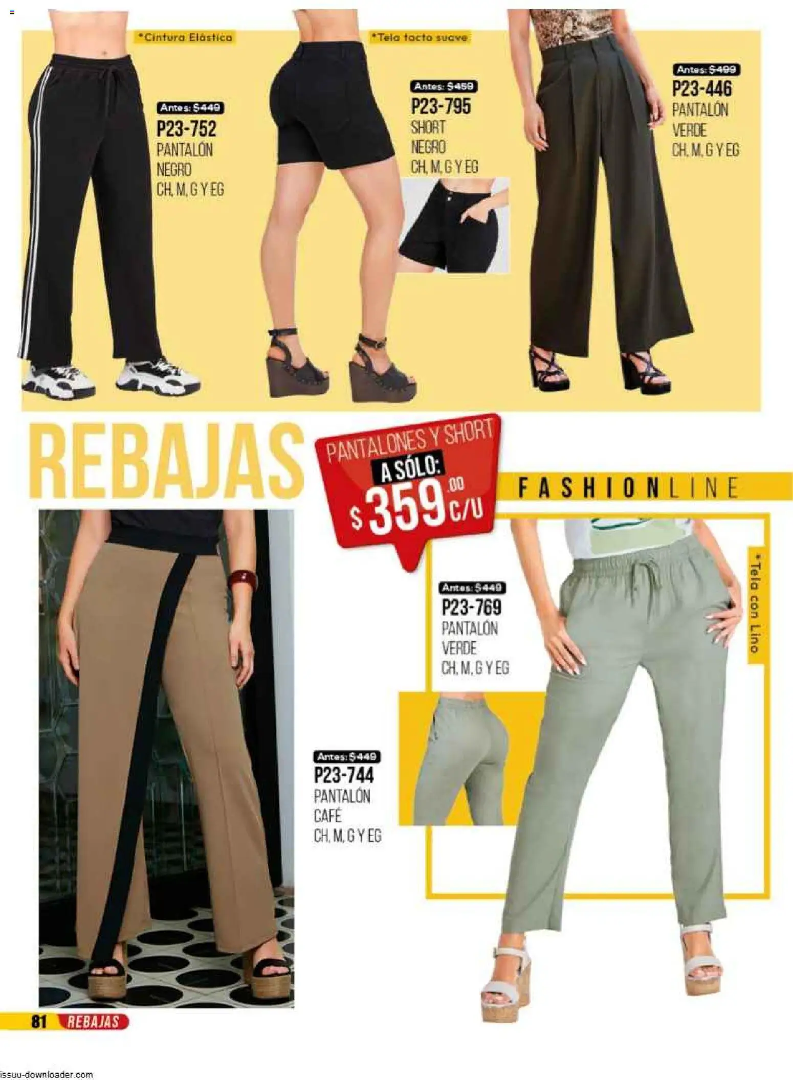 Nuevas ofertas de Cklass válidas en toda la República Mexicana desde el 31.10.2025. ¡Encuentra las mejores ofertas en Cklass catálogo Super Rebajas Ropa! | Página: 84 | Productos: Pantalones, Café, Short