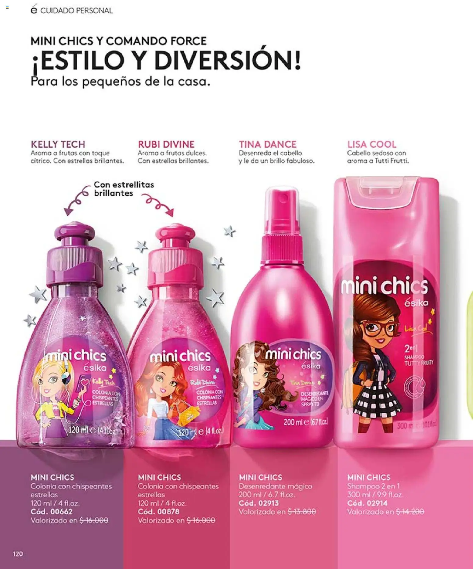 Catálogo Ésika Campaña 5 │ válido desde el 01.03.2026 | Página: 120 | Productos: Brillo, Shampoo