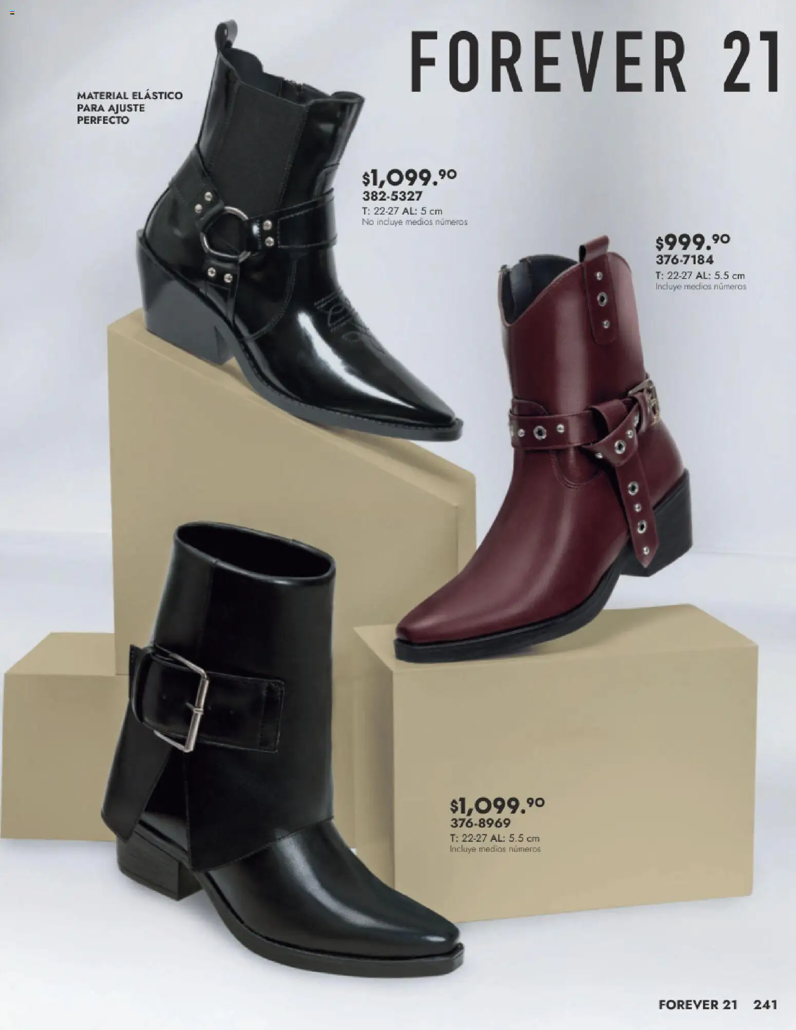 Nuevas ofertas de Andrea válidas en toda la República Mexicana desde el 24.08.2025. ¡Encuentra las mejores ofertas en Andrea - Catálogo Calzado Dama! | Página: 241