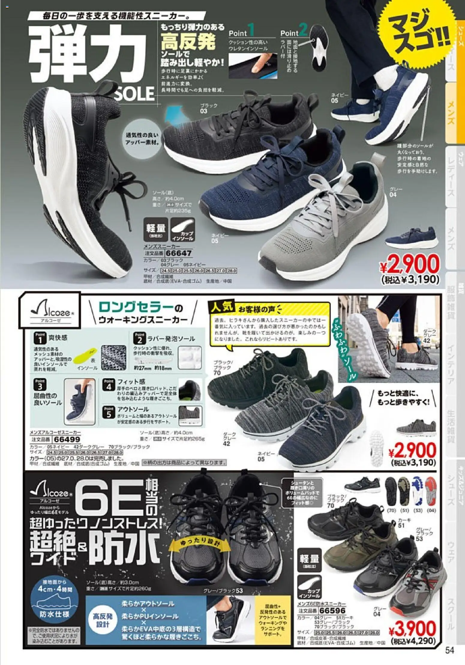 {H1} | ページ: 55 | 製品: インソール