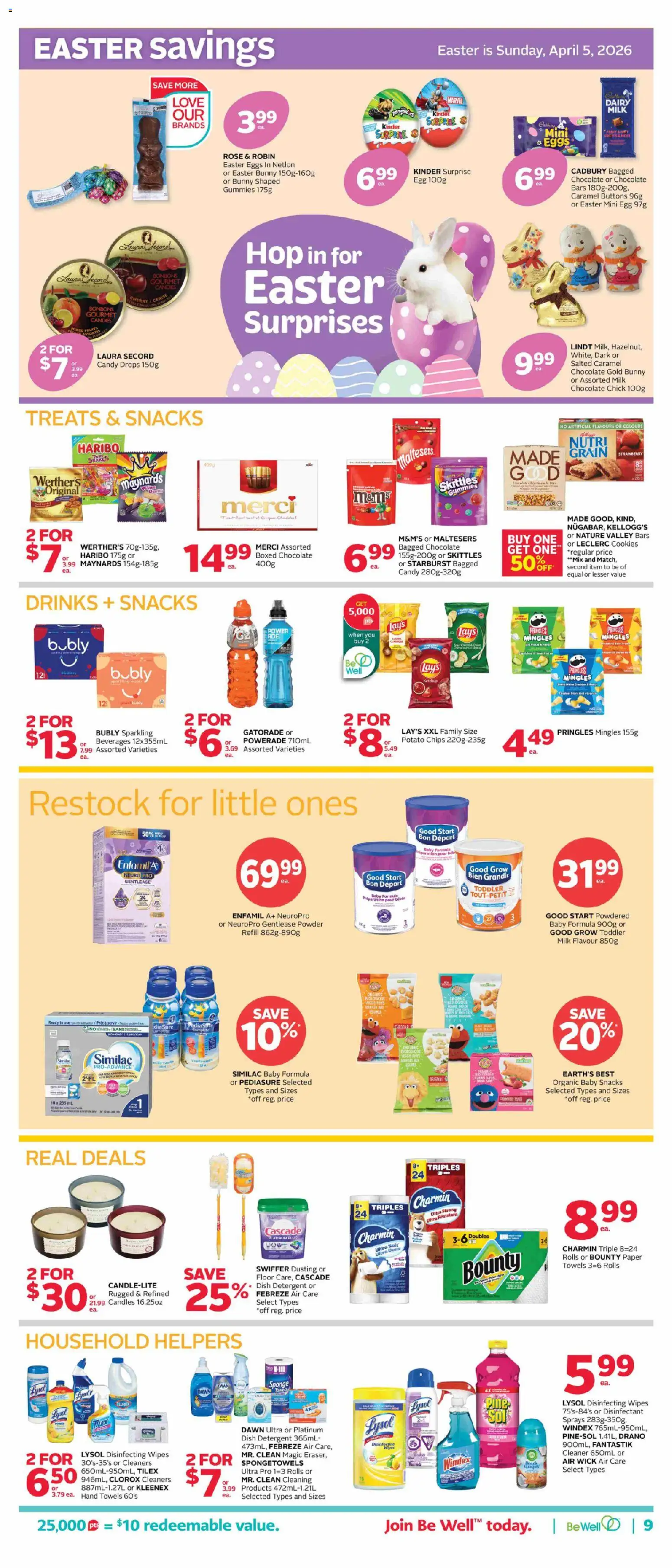 Rexall flyer valid from 27.02.2026 | Page: 16 | Products: Ketchup, Cookies, Detergent, Milk