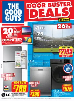 Preview of The Good Guys Door Buster Deals - valid from 13.08.2025