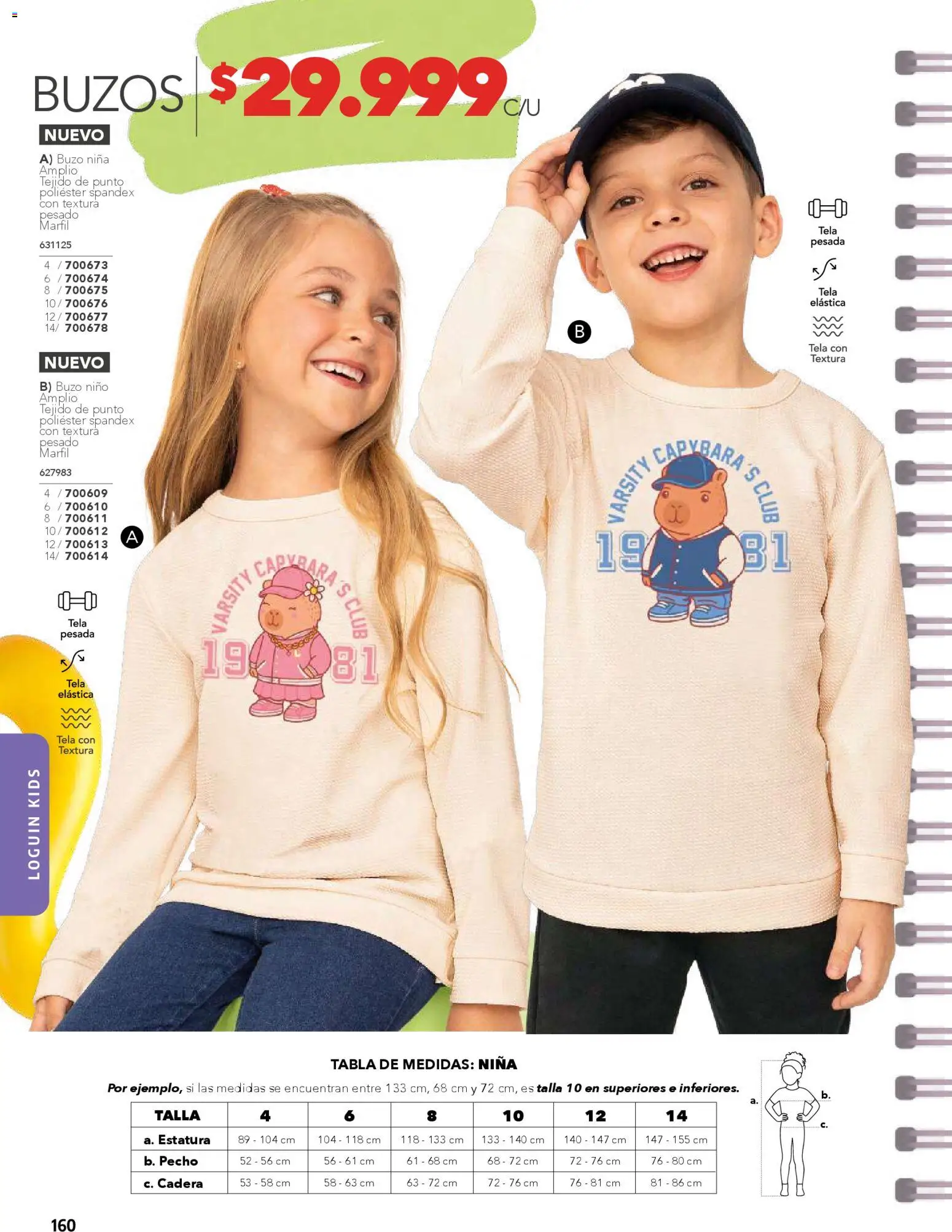 Pacifika revista - valida desde el 01.02.2026 | Página: 160 | Productos: Buzo