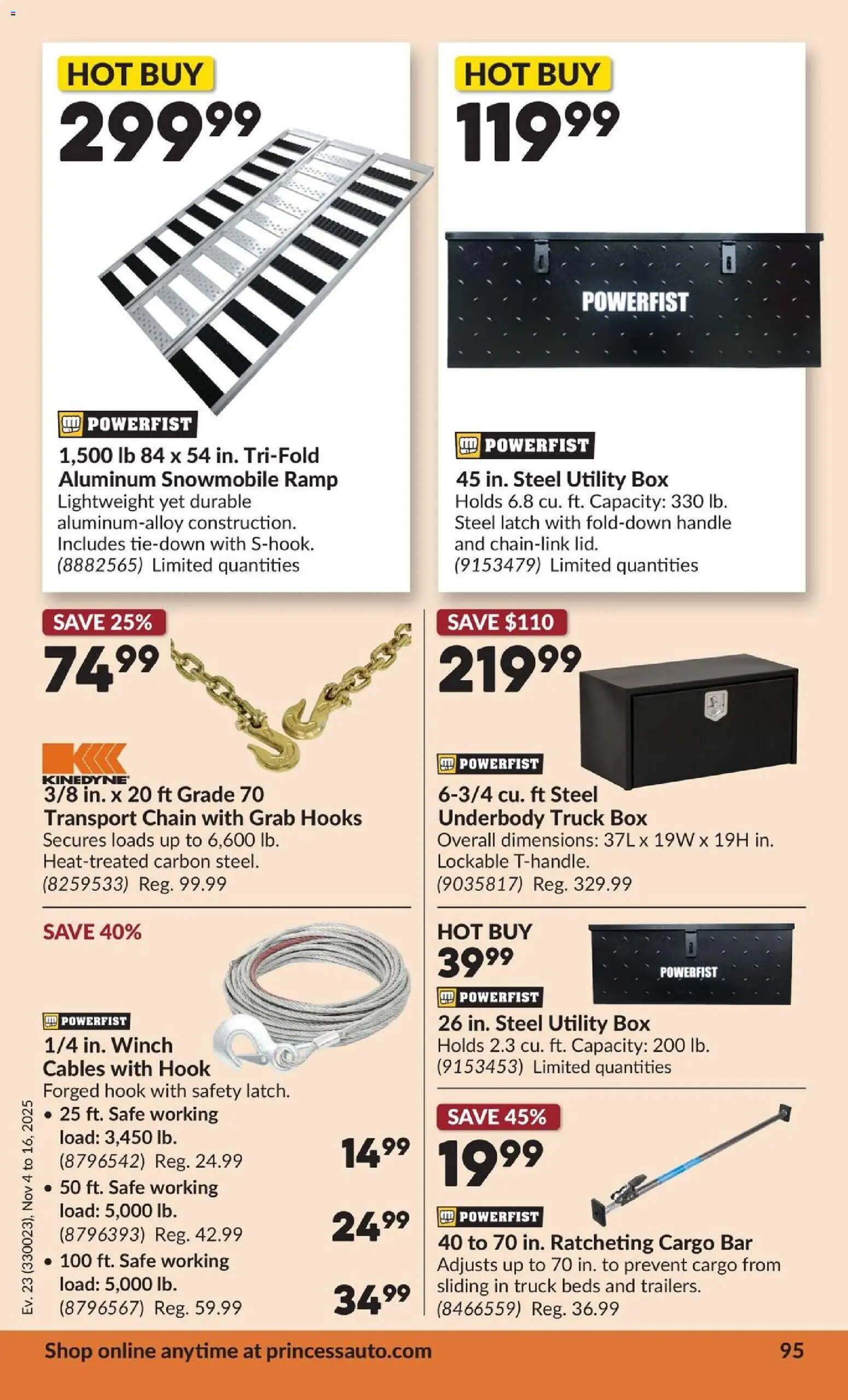 Princess Auto flyer valid from 04.11.2025 | Page: 102 | Products: Box