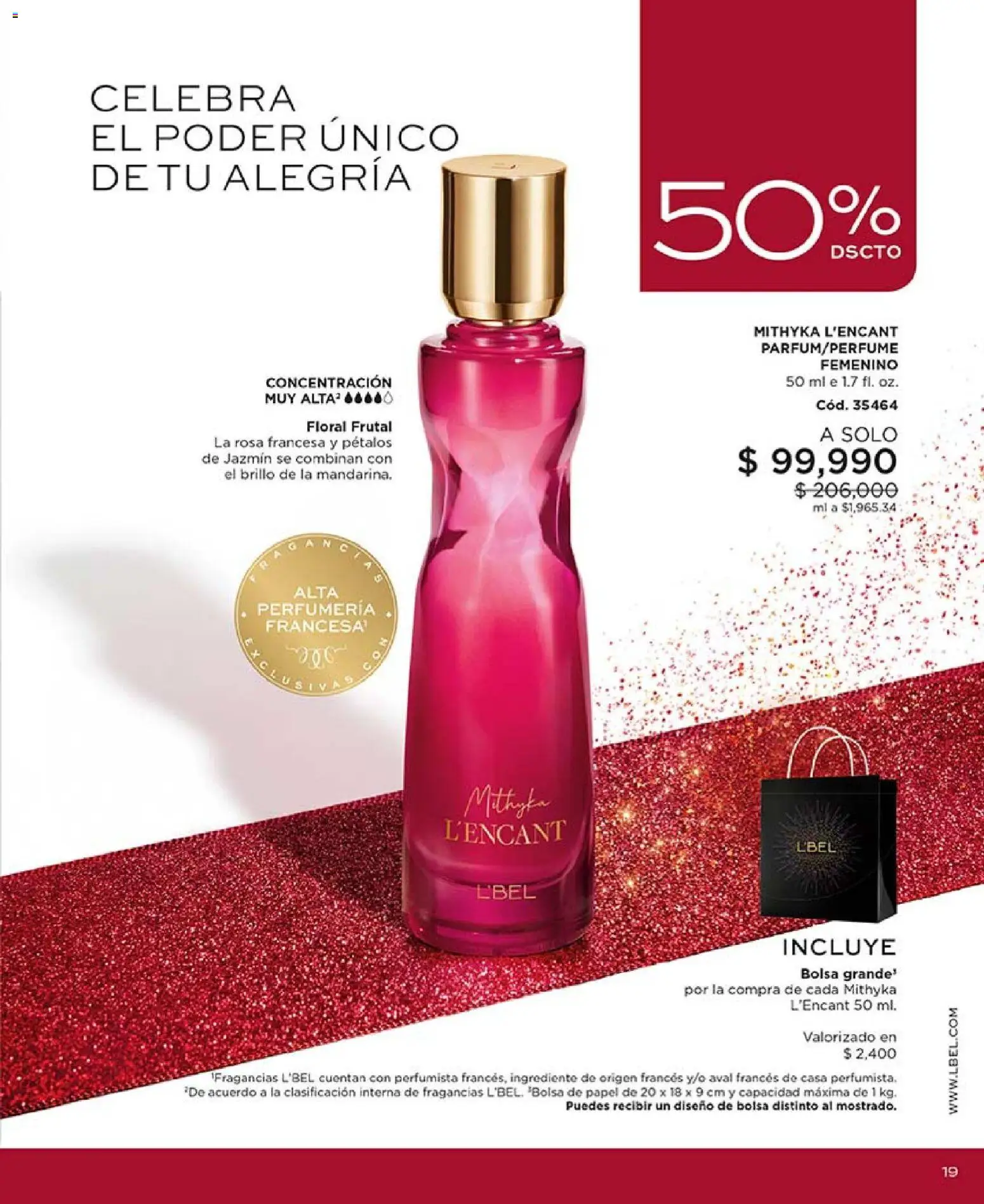 L'Bel revista - valida desde el 03.11.2025 | Página: 19 | Productos: Bolsa, Brillo