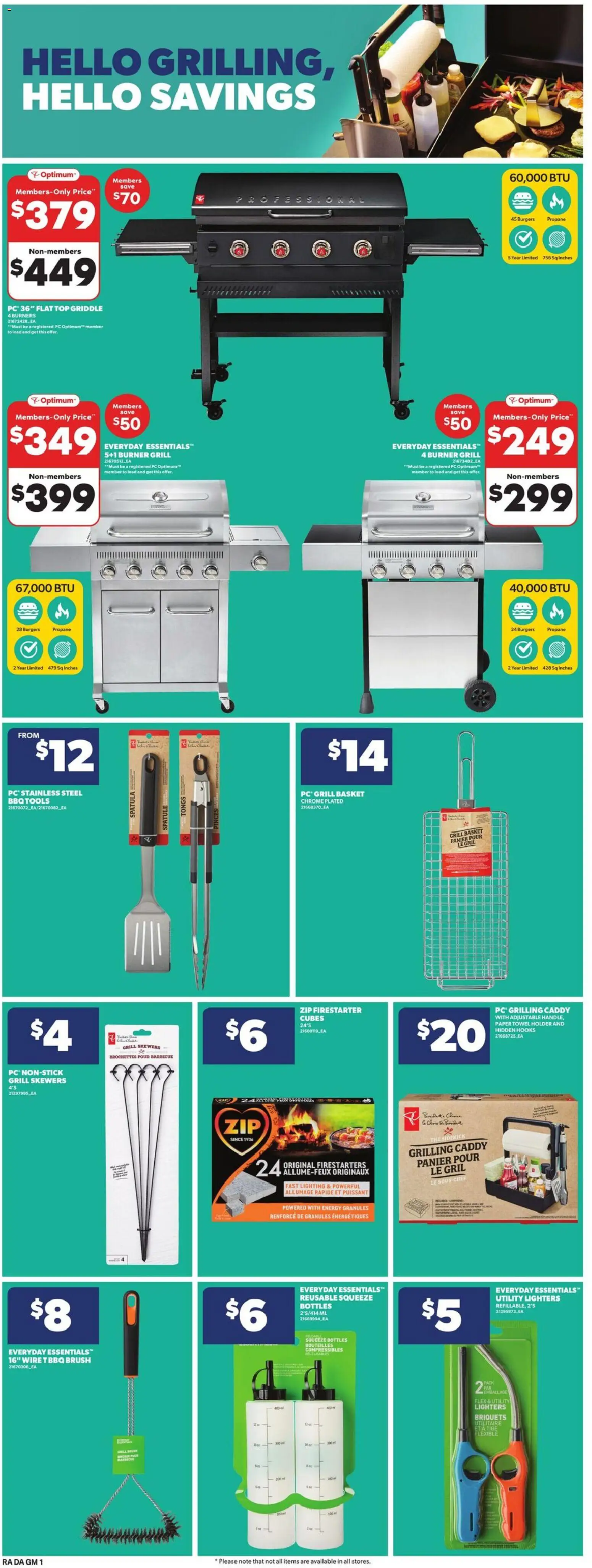 Atlantic Superstore flyer valid from 05.03.2026 | Page: 18 | Products: PC, Grill, Brush, Basket