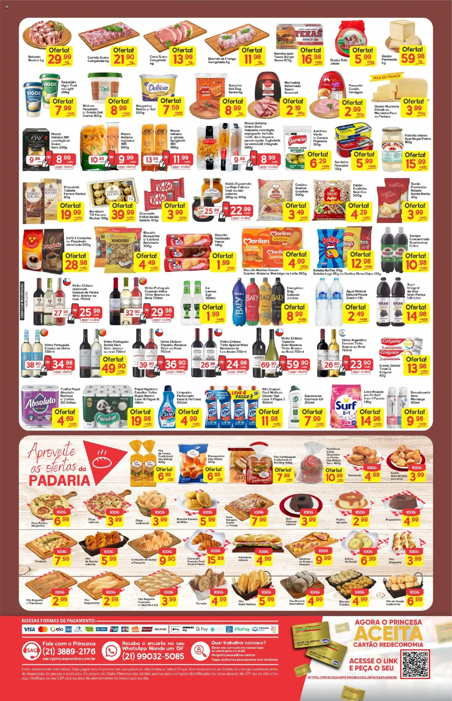 Princesa Folheto - válido de 30.04.2026 | Página: 2 | Produtos: Perfume, Energético, Caixa, Leite