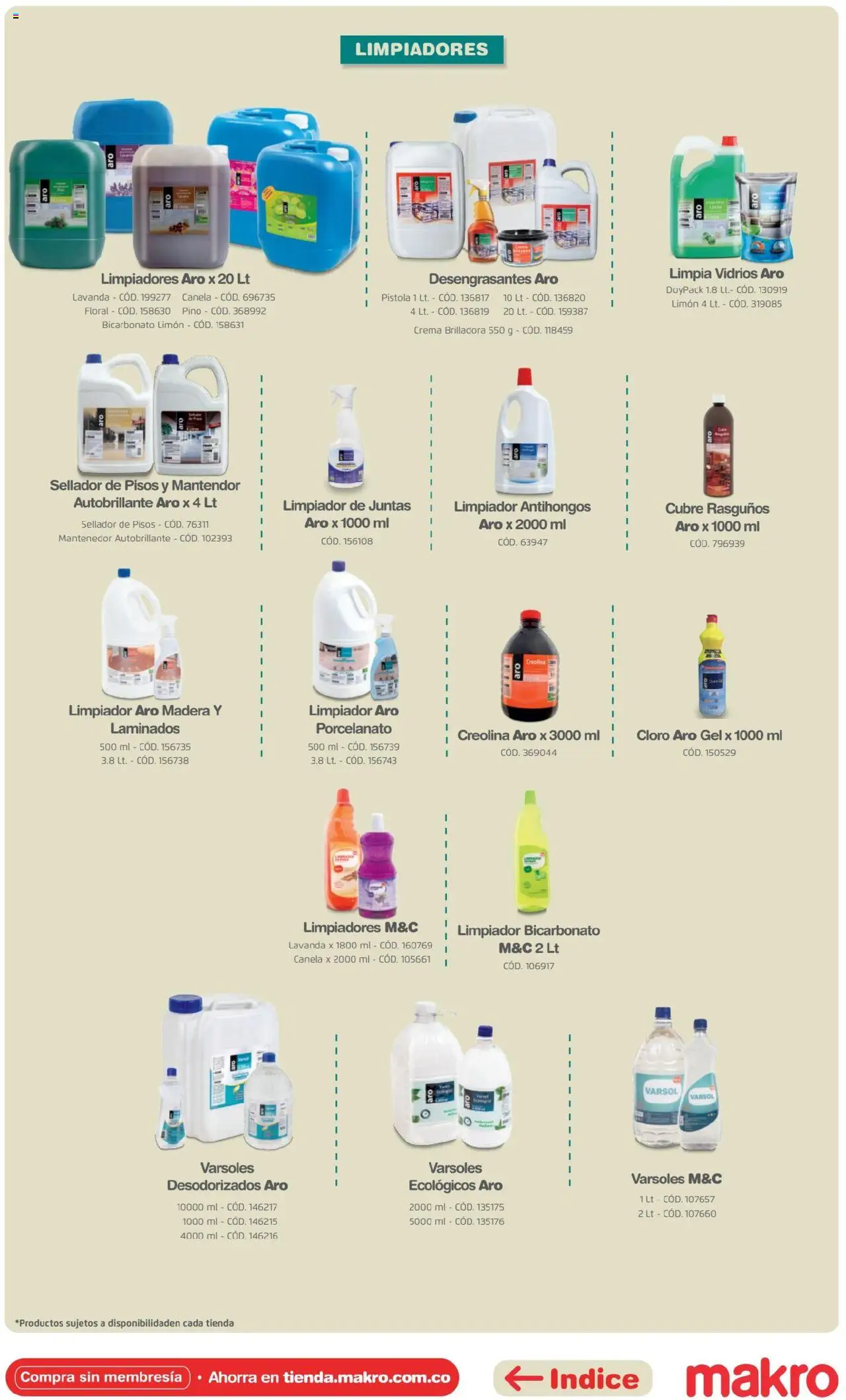 Makro revista - valida desde el 16.04.2025 | Página: 60 | Productos: Crema, Limón, Limpiador