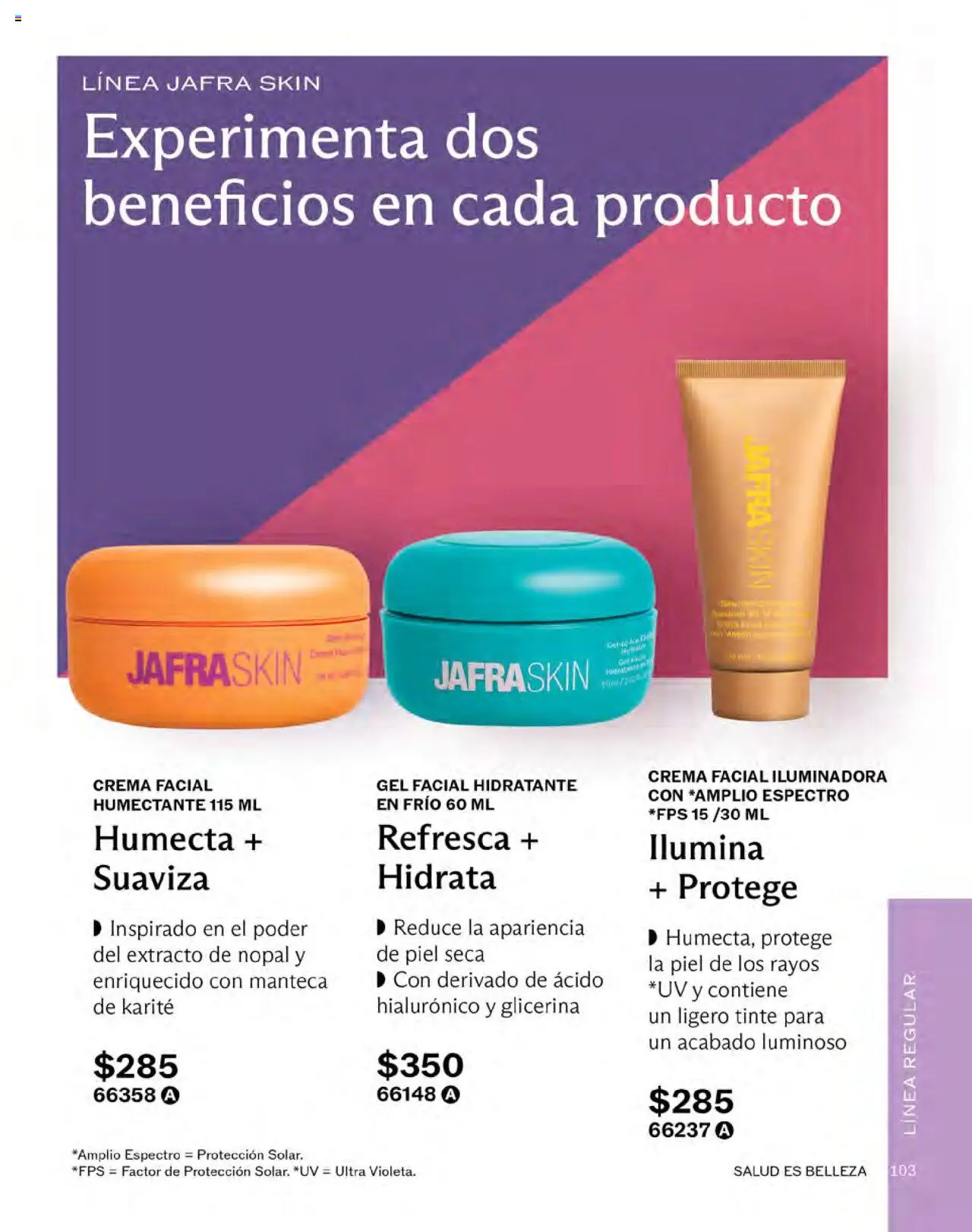 Nuevas ofertas de JAFRA válidas en toda la República Mexicana desde el 01.07.2025. ¡Encuentra las mejores ofertas en JAFRA catálogo! | Página: 103