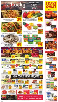 Preview of Lucky Supermarkets weekly ads valid from 29.04.2026