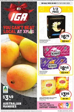 Preview of IGA Catalogue NT - valid from 26.11.2025