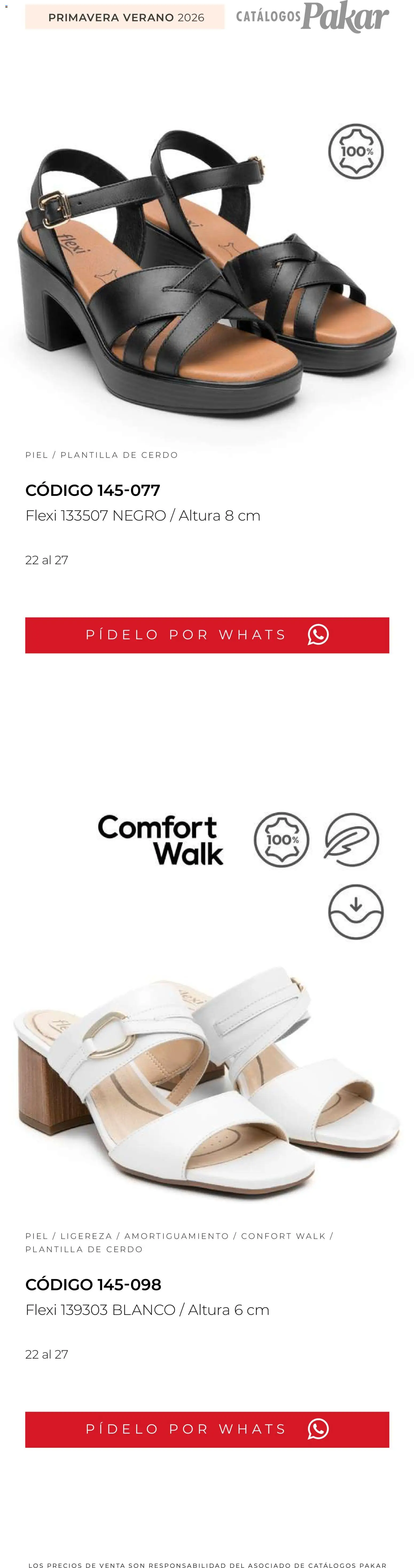 Nuevas ofertas de SC Pakar válidas en toda la República Mexicana desde el 04.03.2026. ¡Encuentra las mejores ofertas en SC Pakar catálogo Flexi PV26! | Página: 45 | Productos: Cerdo