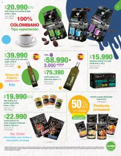 Jumbo revista - valida desde el 28.08.2025 | Página: 7 | Productos: Frasco, Oliva, Chocolate, Aceite