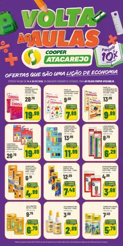 Cooper - Ofertas Atacarejo Volta Às Aulas - Pré-Visualização do folheto da loja Cooper, válido de 14.01.2026