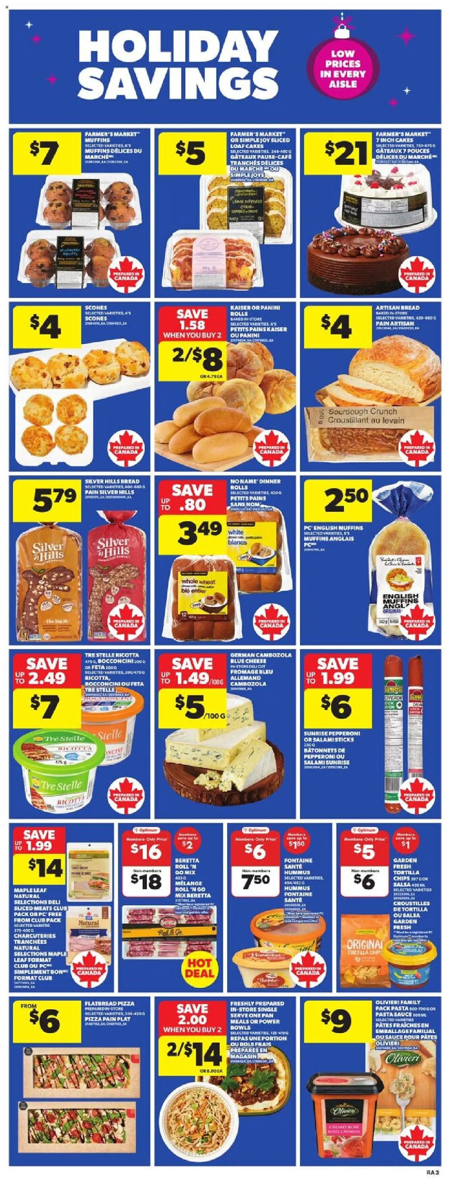 Atlantic Superstore flyer valid from 04.12.2025 | Page: 6 | Products: Pasta, Chips, PC, Cheese