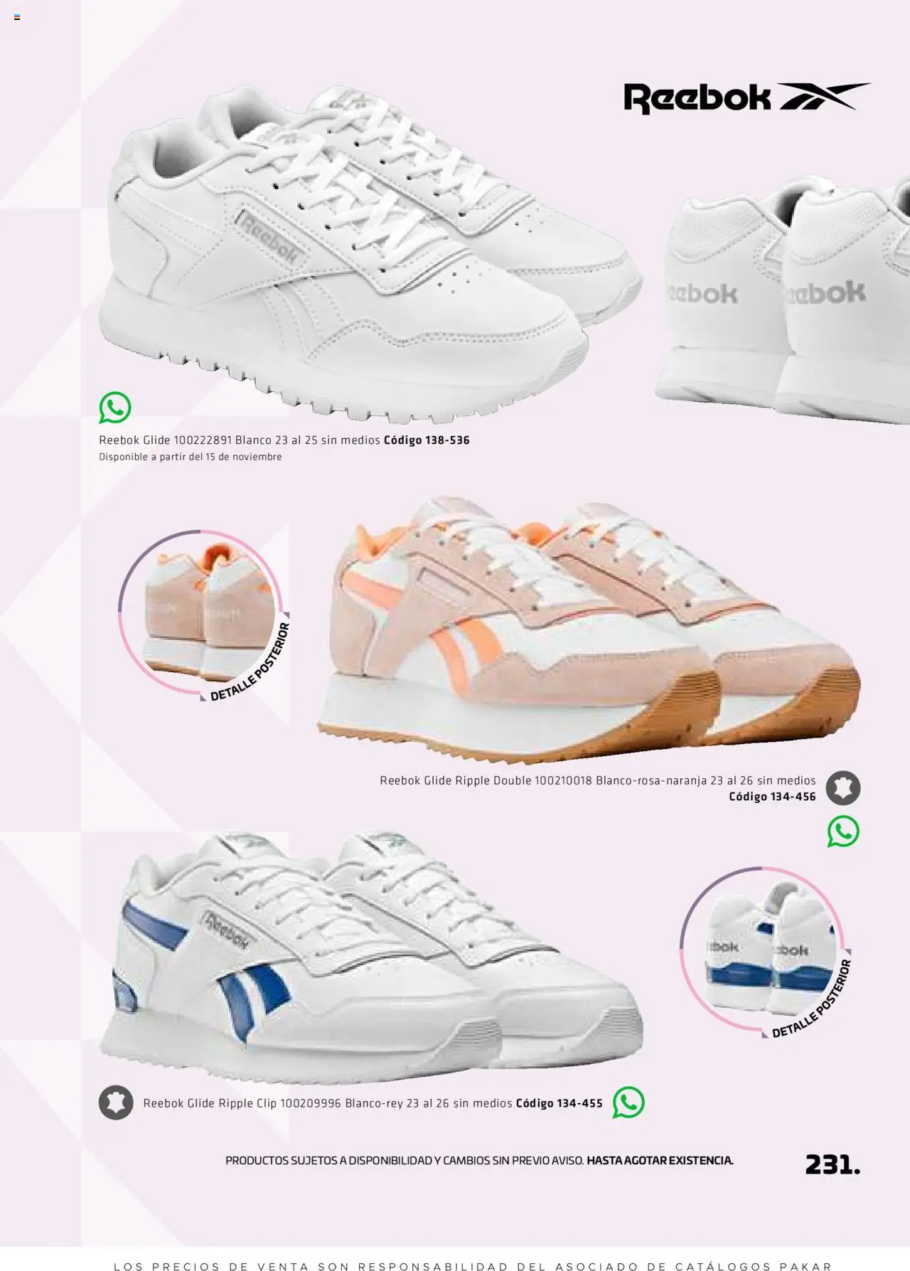 Nuevas ofertas de SC Pakar válidas en toda la República Mexicana desde el 29.08.2025. ¡Encuentra las mejores ofertas en SC Pakar - Catálogo Otoño Women! | Página: 231