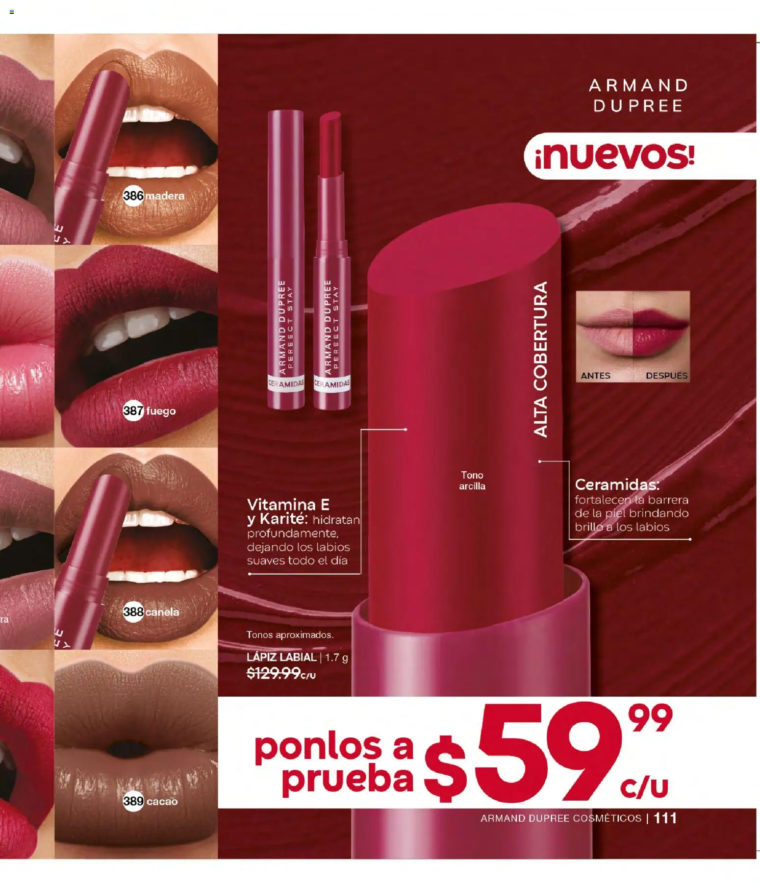 Nuevas ofertas de Fuller válidas en toda la República Mexicana desde el 07.01.2026. ¡Encuentra las mejores ofertas en Fuller campaña 20 2026! | Página: 111 | Productos: Brillo, Cacao, Lápiz labial