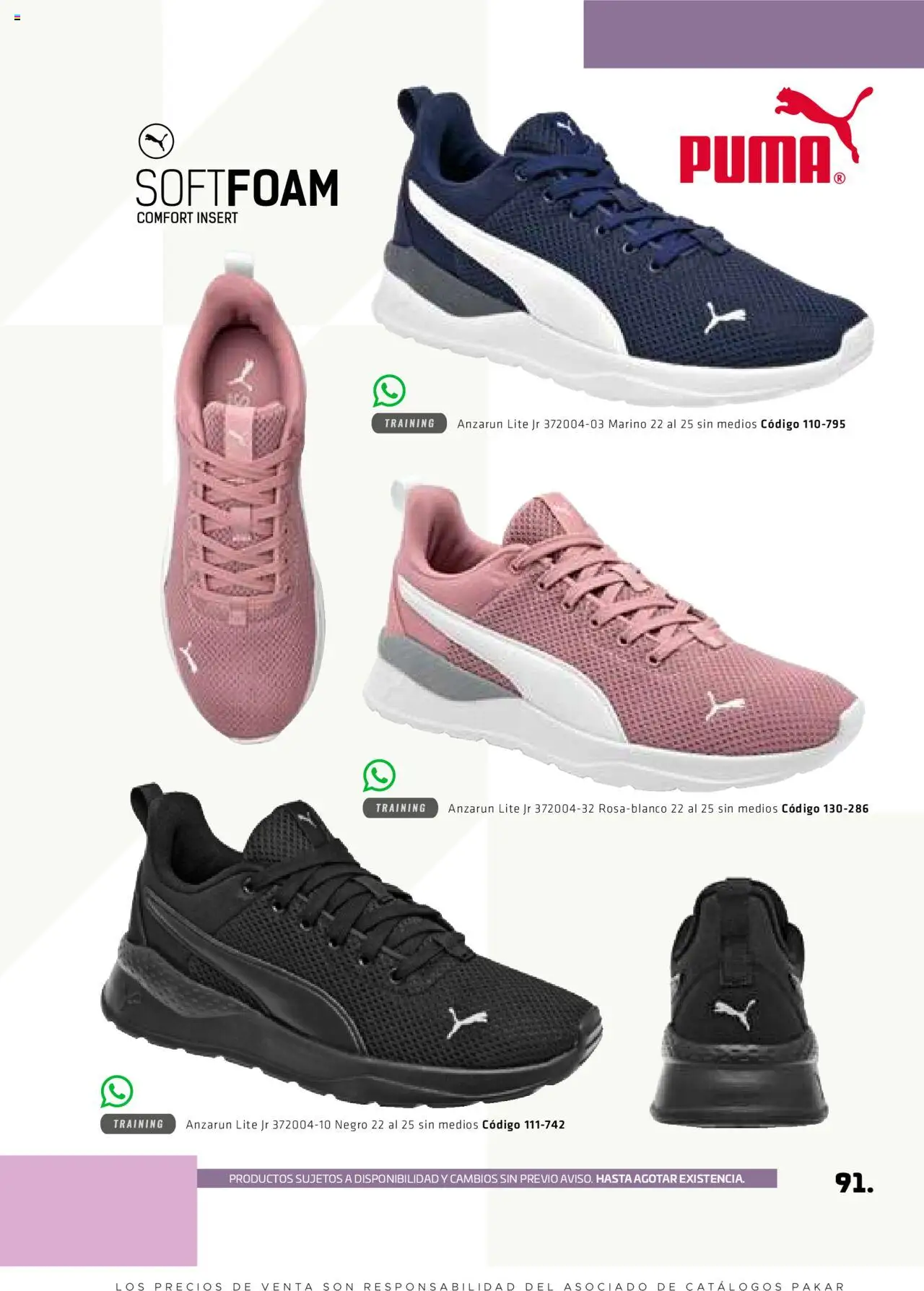 Nuevas ofertas de SC Pakar válidas en toda la República Mexicana desde el 29.08.2025. ¡Encuentra las mejores ofertas en SC Pakar - Catálogo Otoño Women! | Página: 91