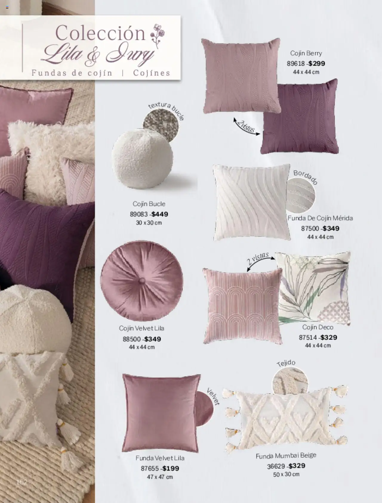 Nuevas ofertas de Vianney válidas en toda la República Mexicana desde el 07.03.2025. ¡Encuentra las mejores ofertas en Vianney catálogo Primavera! | Página: 154 | Productos: Funda