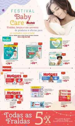 Bistek Supermercados - Ofertas Festival Baby Care - Pré-Visualização do folheto da loja Bistek Supermercados, válido de 02.01.2026