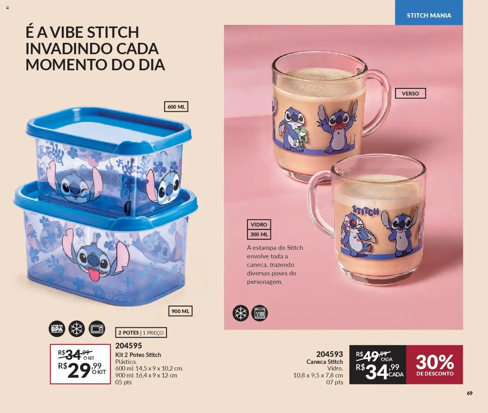 Avon Folheto - válido de 19.12.2025 | Página: 69 | Produtos: Caneca, Potes