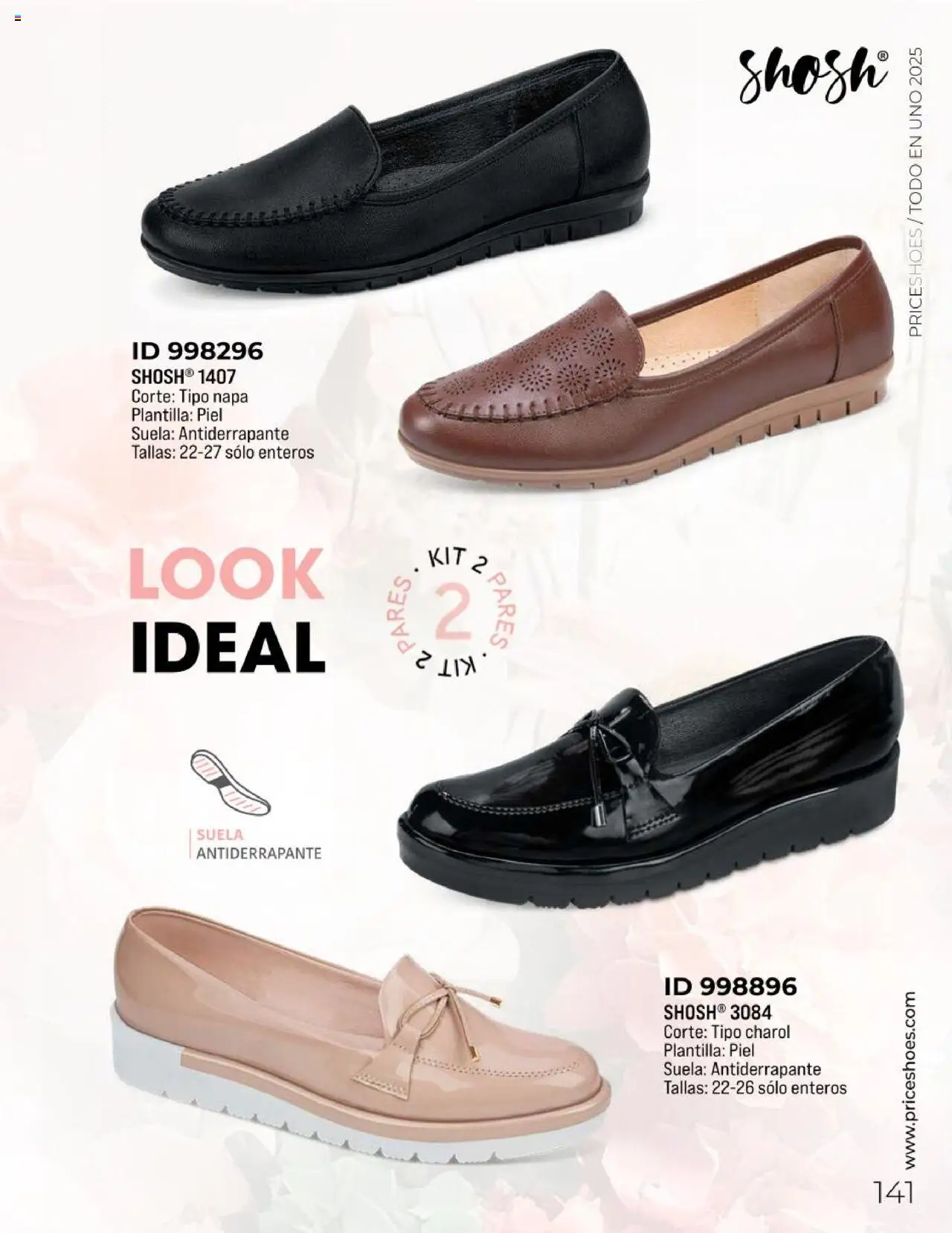 Nuevas ofertas de Price Shoes válidas en toda la República Mexicana desde el 05.05.2025. ¡Encuentra las mejores ofertas en Price Shoes catálogo Todo En 1 2025! | Página: 141