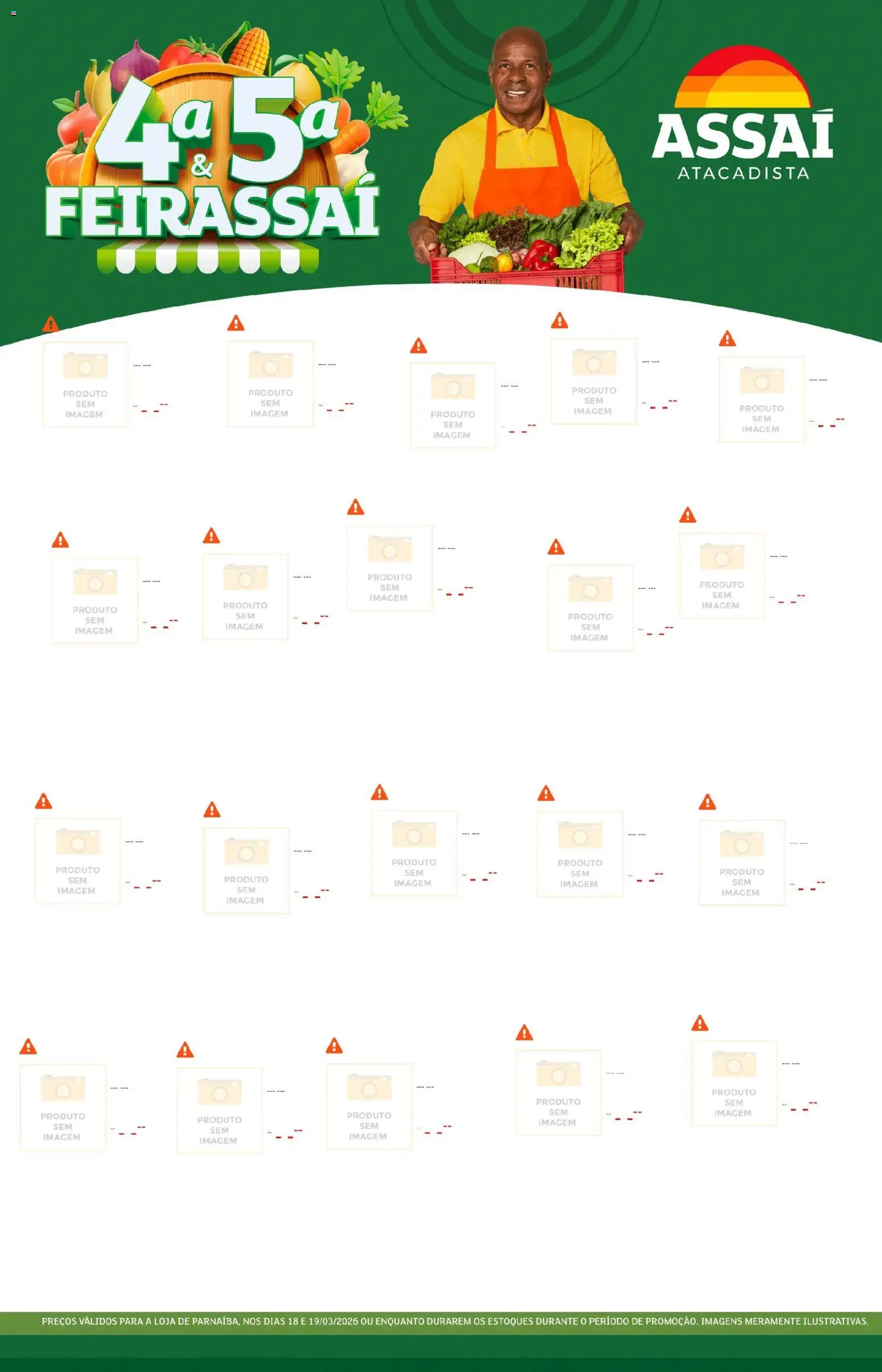 Assaí Atacadista Folheto - válido de 25.03.2026 | Página: 1