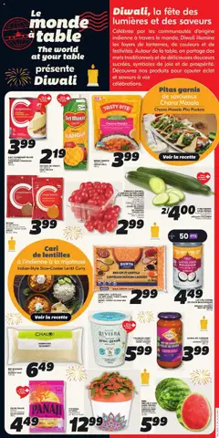 Preview of IGA weekly flyer / circulaire from shop IGA valid from 16.10.2025 | Page: 16 | Products: Rice, Table, Milk, Chicken