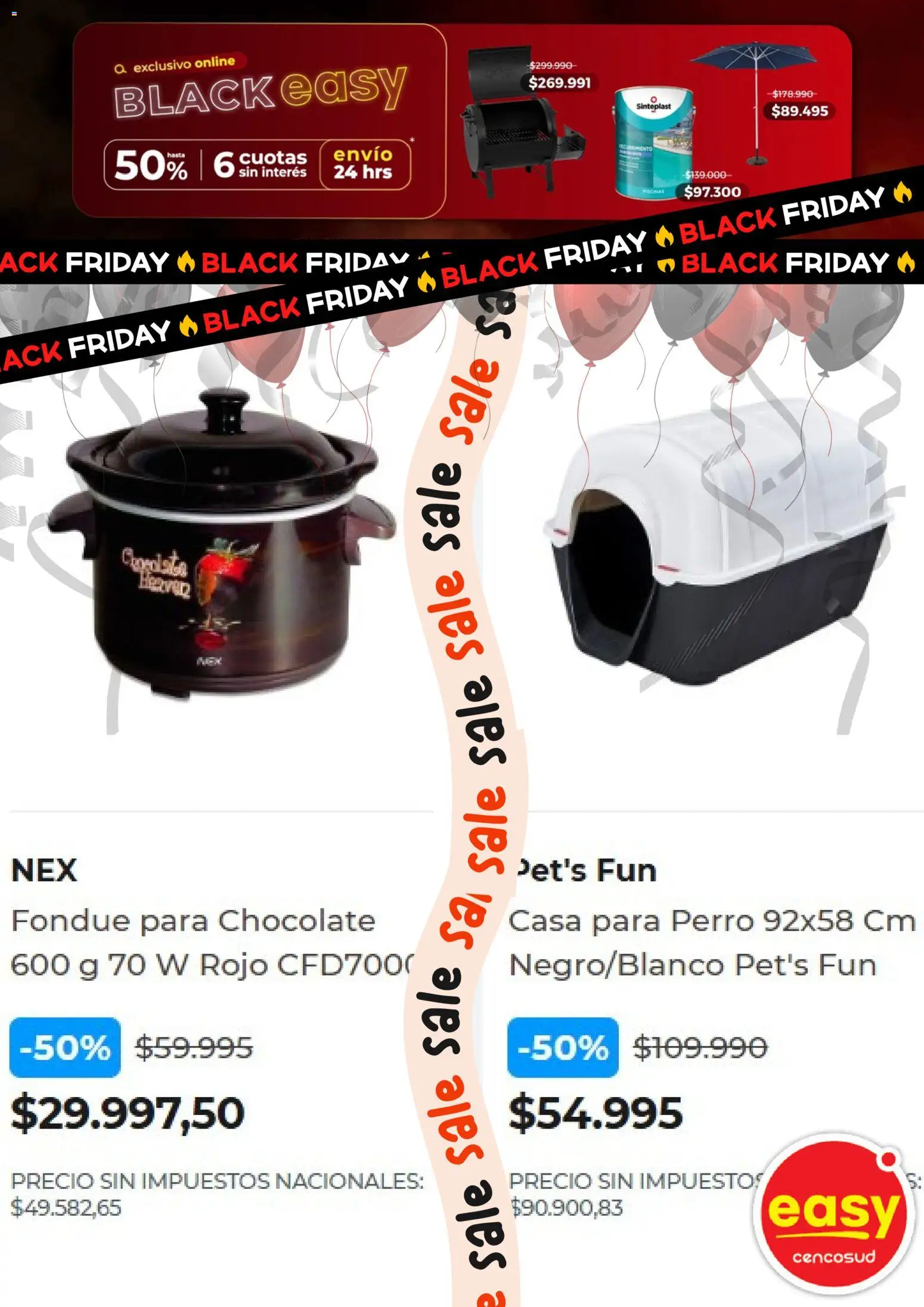 Easy - Black Friday │ válido desde el 20.10.2025 | Página: 6 | Productos: Chocolate