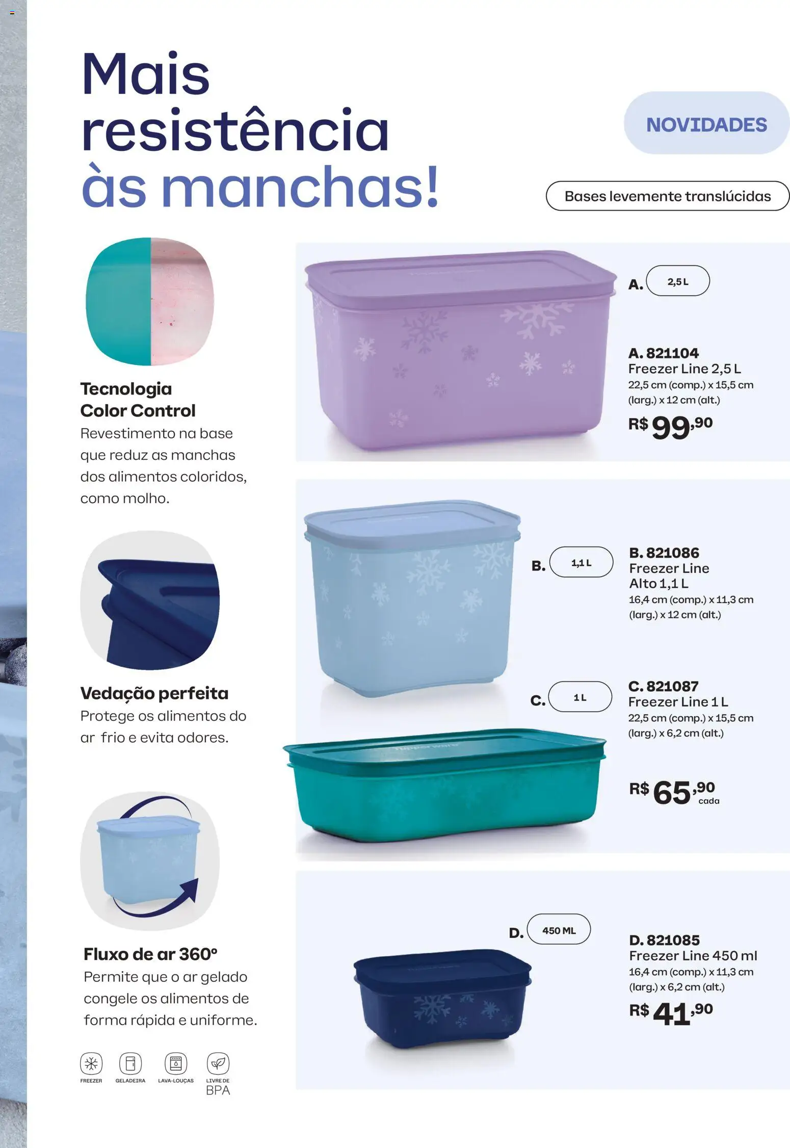 Tupperware Folheto - válido de 01.02.2026 | Página: 23 | Produtos: Geladeira, Freezer, Base