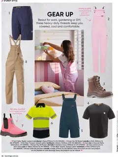 Preview of Catalogue Bunnings Warehouse February - valid from 01.02.2026 | Page: 44 | Products: Overalls, Shorts