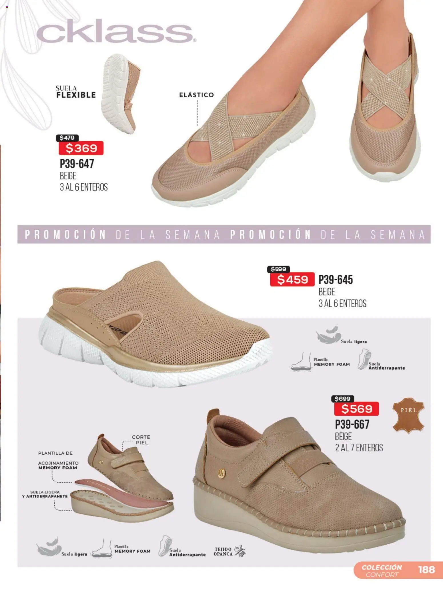 Nuevas ofertas de Cklass válidas en toda la República Mexicana desde el 13.04.2026. ¡Encuentra las mejores ofertas en Cklass catálogo Promo semanal! | Página: 189 | Productos: Flexible