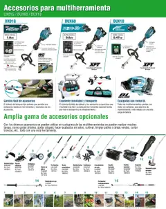 Nuevas ofertas de Makita válidas en toda la República Mexicana desde el 04.09.2025. ¡Encuentra las mejores ofertas en Makita - Catálogo! | Página: 76 | Productos: Cepillo, Café, Sierra, Rodillo