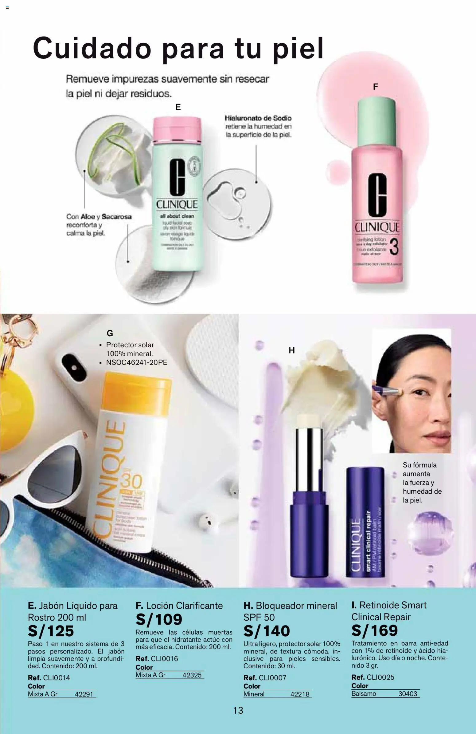 Catálogo Leonisa válido desde 07.04.2026 | Página: 13 | Productos: Protector solar, Jabón