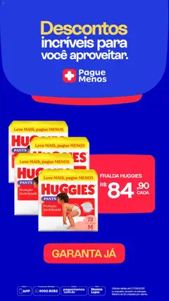 Pague Menos - Catálogo atual - Pré-Visualização do folheto da loja Pague Menos, válido de 01.09.2025