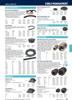 Preview of Jaycar Engineering & Scientific Catalogue 2025/2026  - valid from 09.07.2025 | Page: 295 | Products: Oil, Suit, Pc, Cable