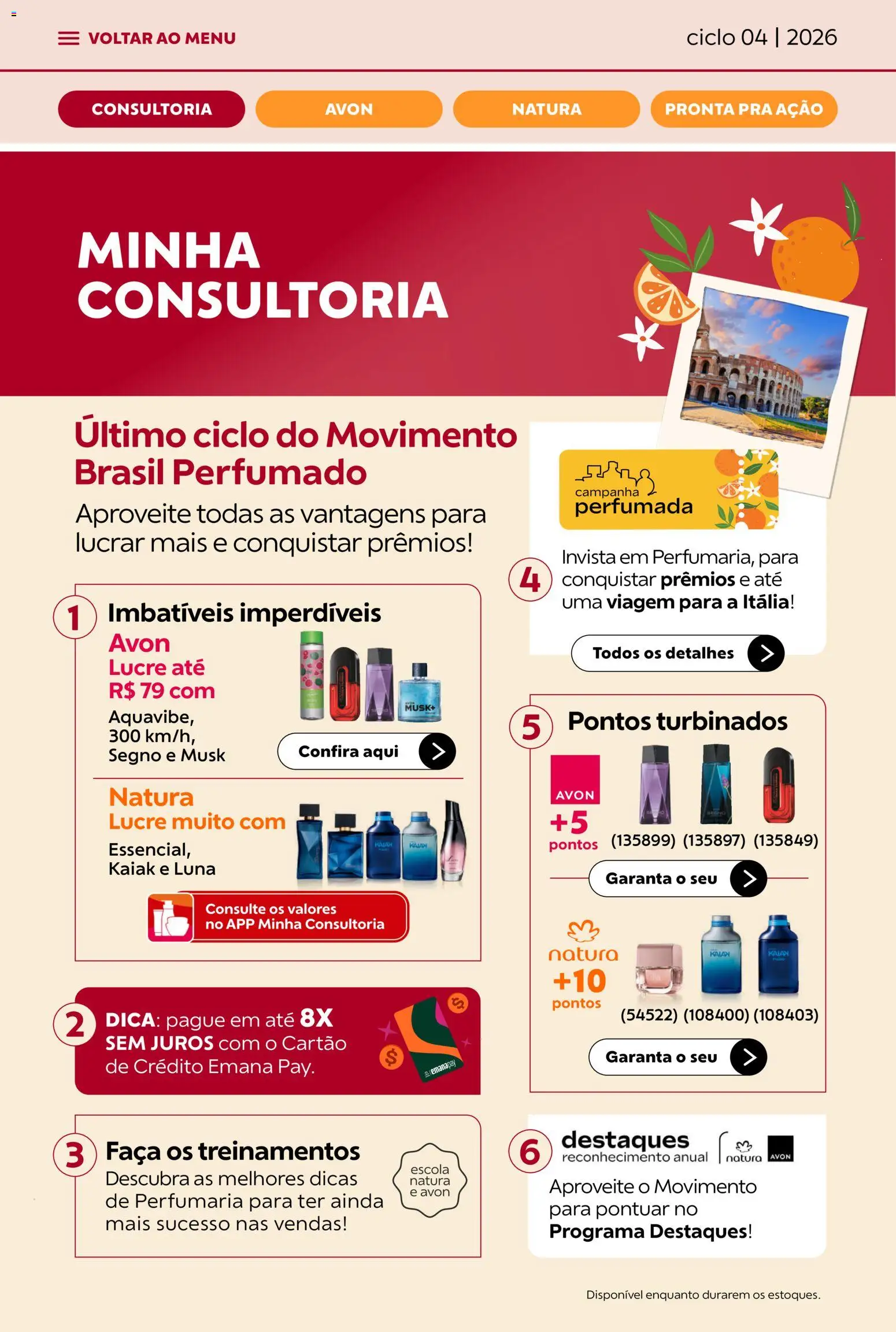 Avon Folheto - válido de 18.02.2026 | Página: 3 | Produtos: Faca