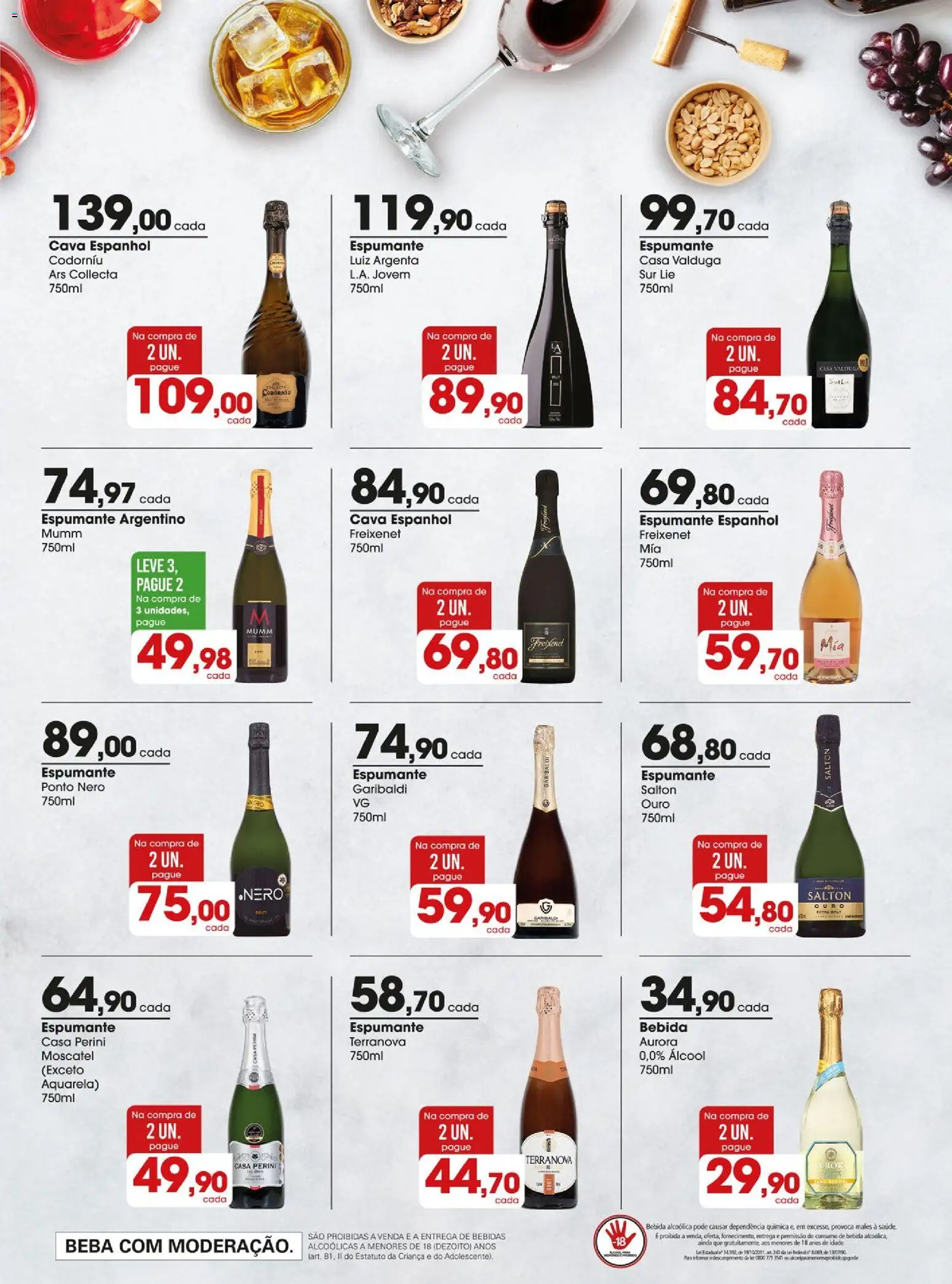 Zaffari Folheto - válido de 16.12.2025 | Página: 17 | Produtos: Espumante, Bebida