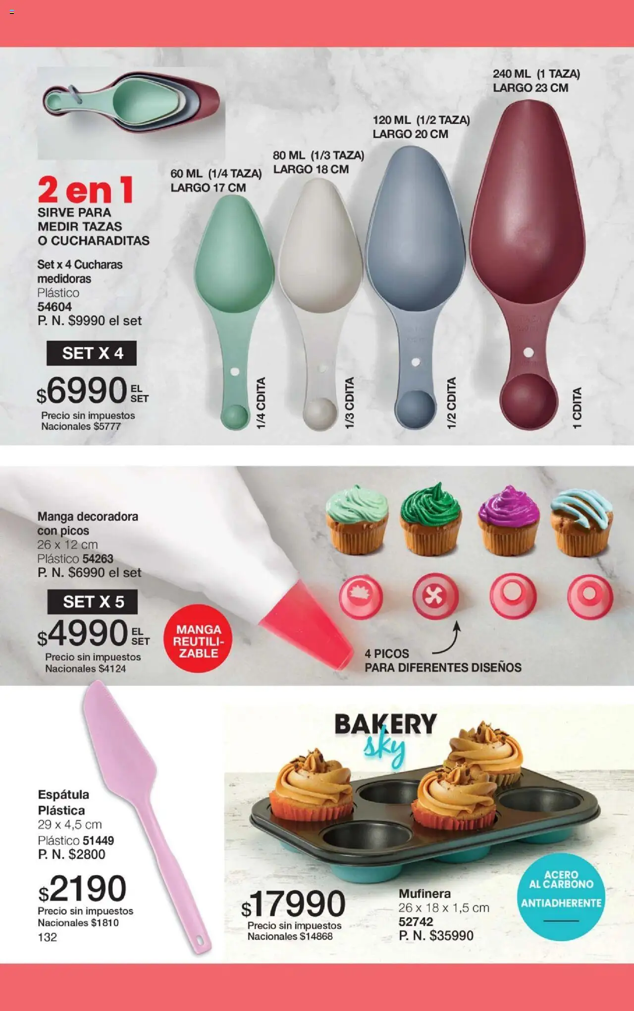 Gigot catálogo │ válido desde el 01.10.2025 | Página: 138 | Productos: Manga, Taza, Espatula