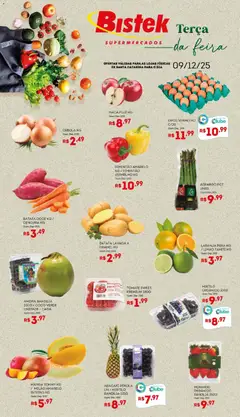 Bistek Supermercados - Ofertas Hortifruti - Pré-Visualização do folheto da loja Bistek Supermercados, válido de 09.12.2025