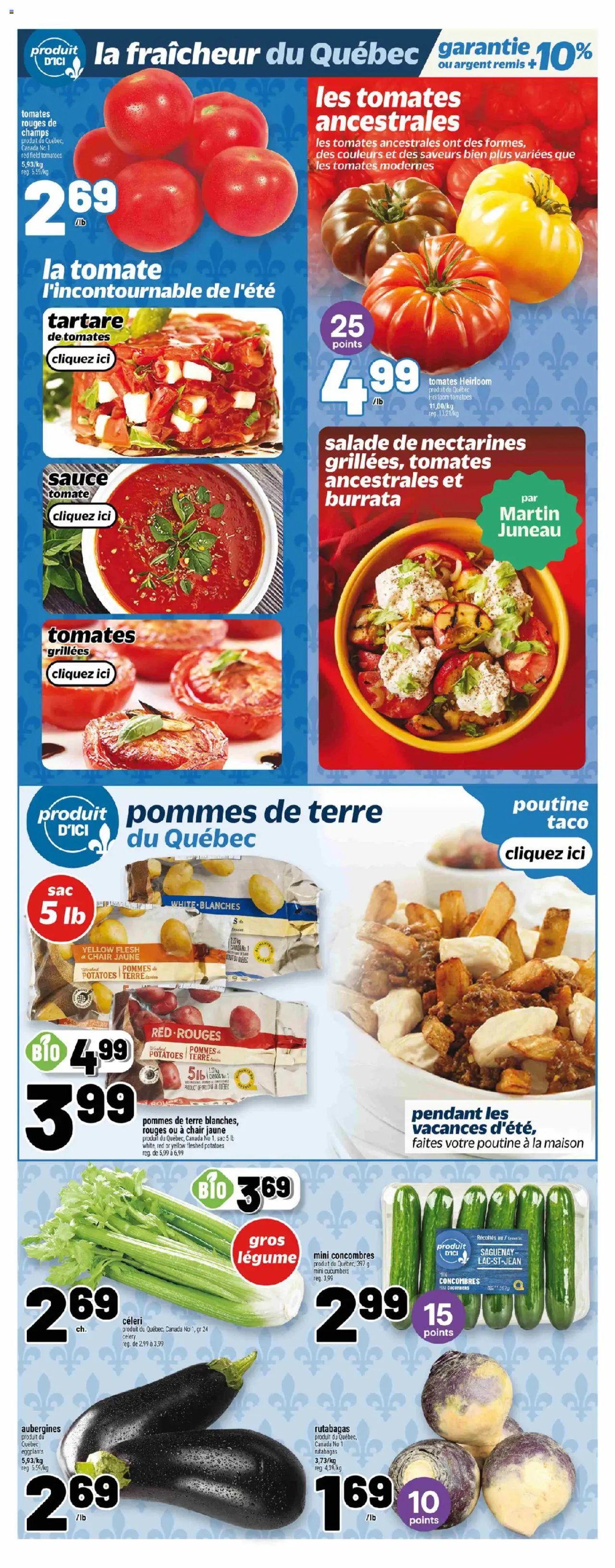 Metro flyer valid from 07.08.2025 | Page: 6 | Products: Cucumbers, Potatoes, Chair, Tomatoes