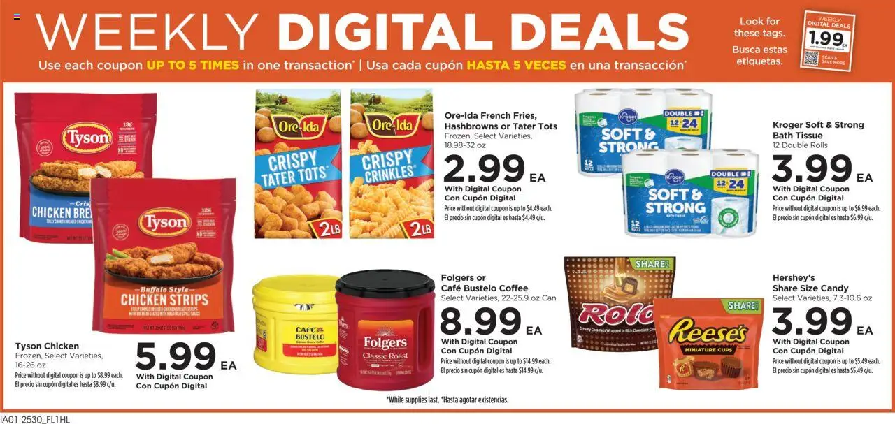 Food 4 Less Weekly Ad - valid from 27.08.2025 | Page: 2 | Products: Bath, Coffee